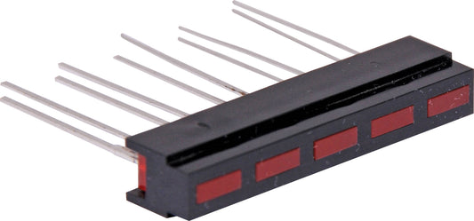 LEDs 5xRed Bar Graph LED Z0972A