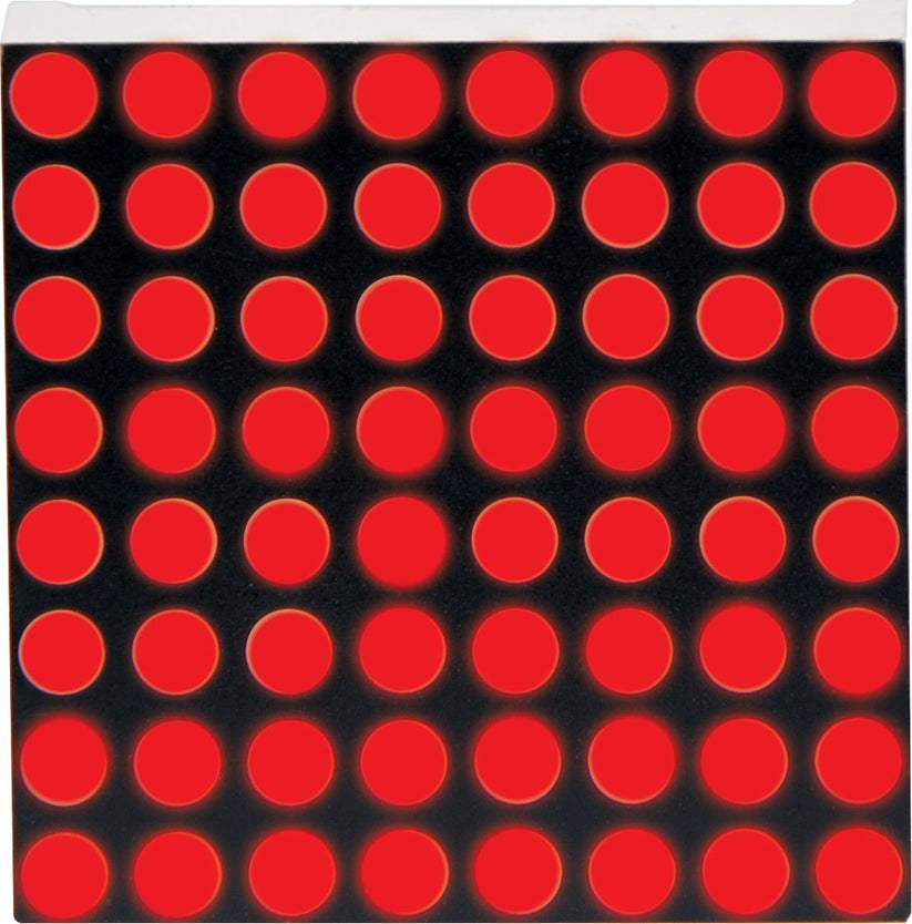 LEDs 8x8 LED Matrix Display Red Z0975 – Leading Edge Electronics ...
