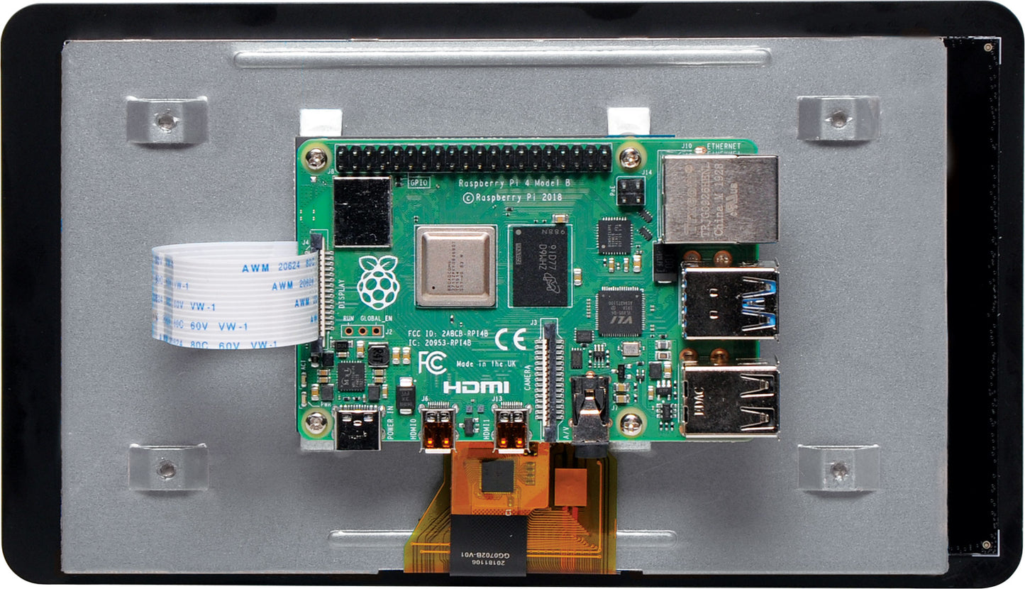 Raspberry Pi 7" Capacitive Touch Screen Display Z6309A
