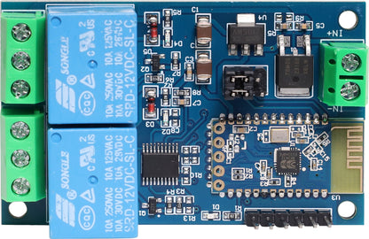 Arduino 2 Channel 12v App Controlled Bluetooth Relay Board Z6316