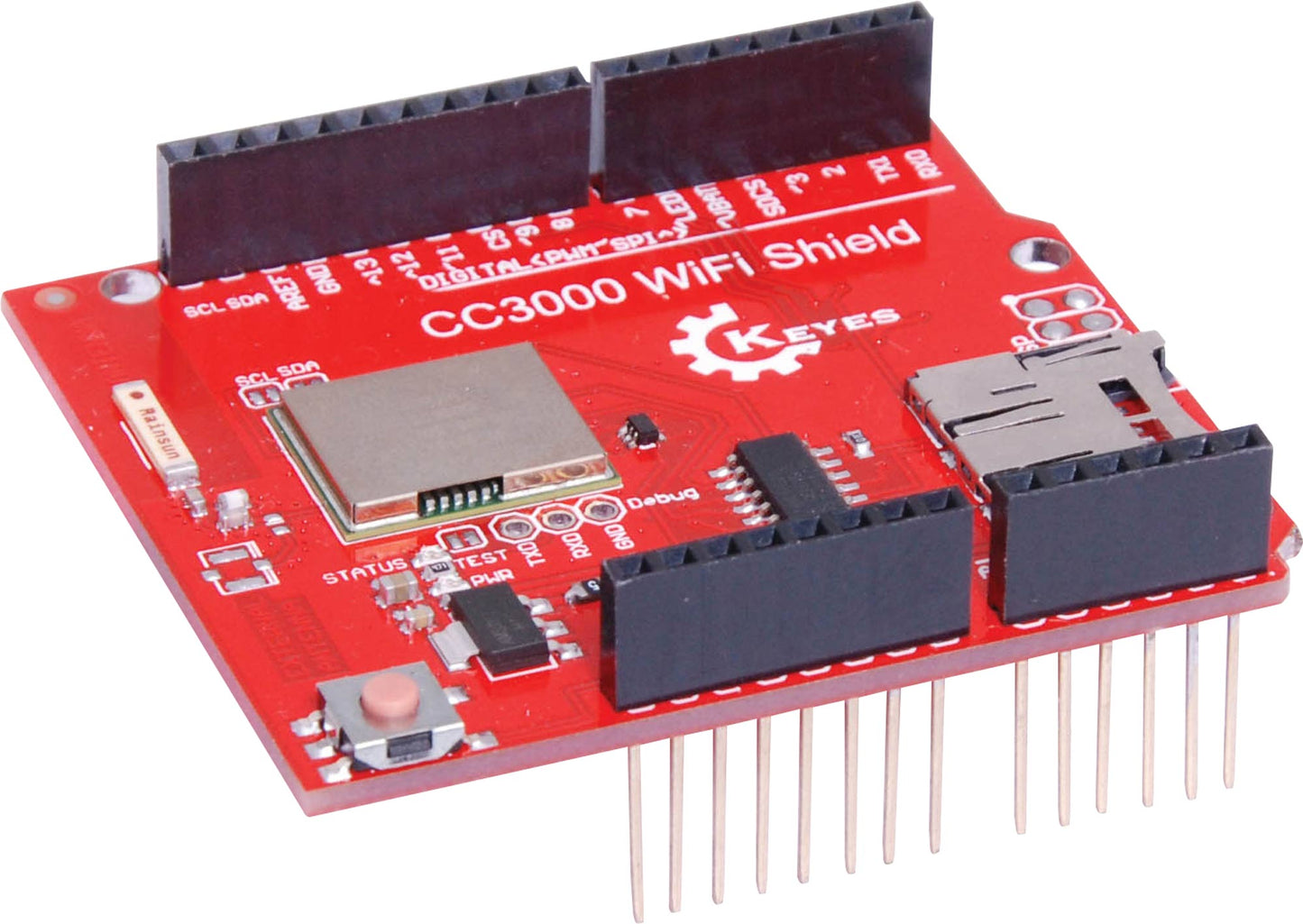 Arduino Funduino Wifi Ethernet CC3000 Shield Z6350