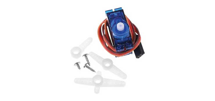 Arduino Plastic Servo 9g 180º 2 x 90º  Z6392