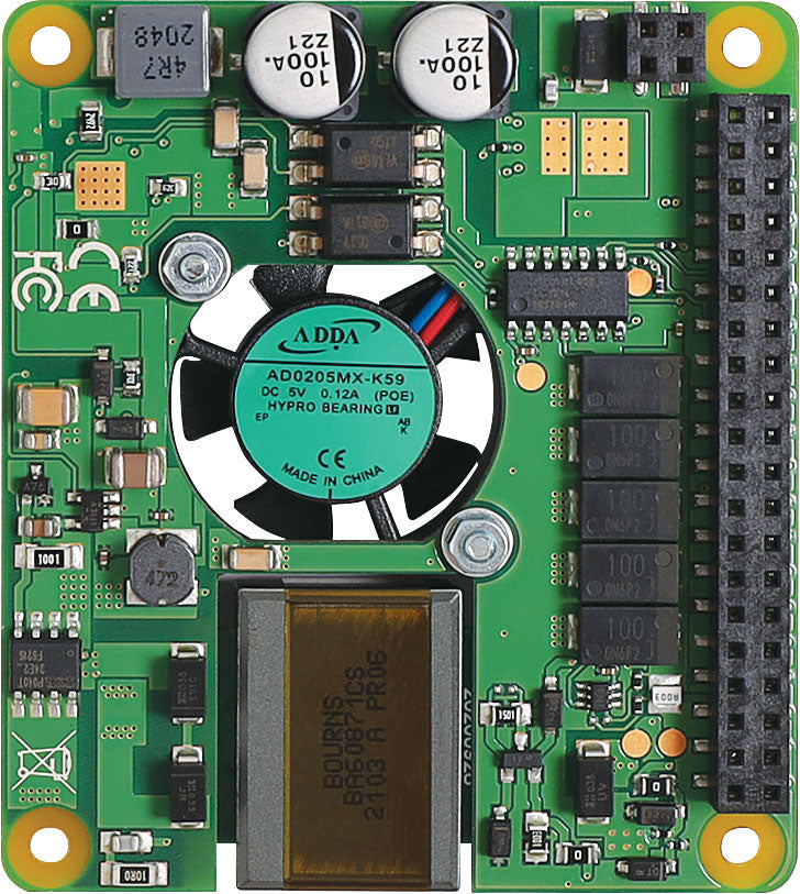 Raspberry Pi POE Hat To Suit Raspberry Pi 4B/3B+ Z6425A