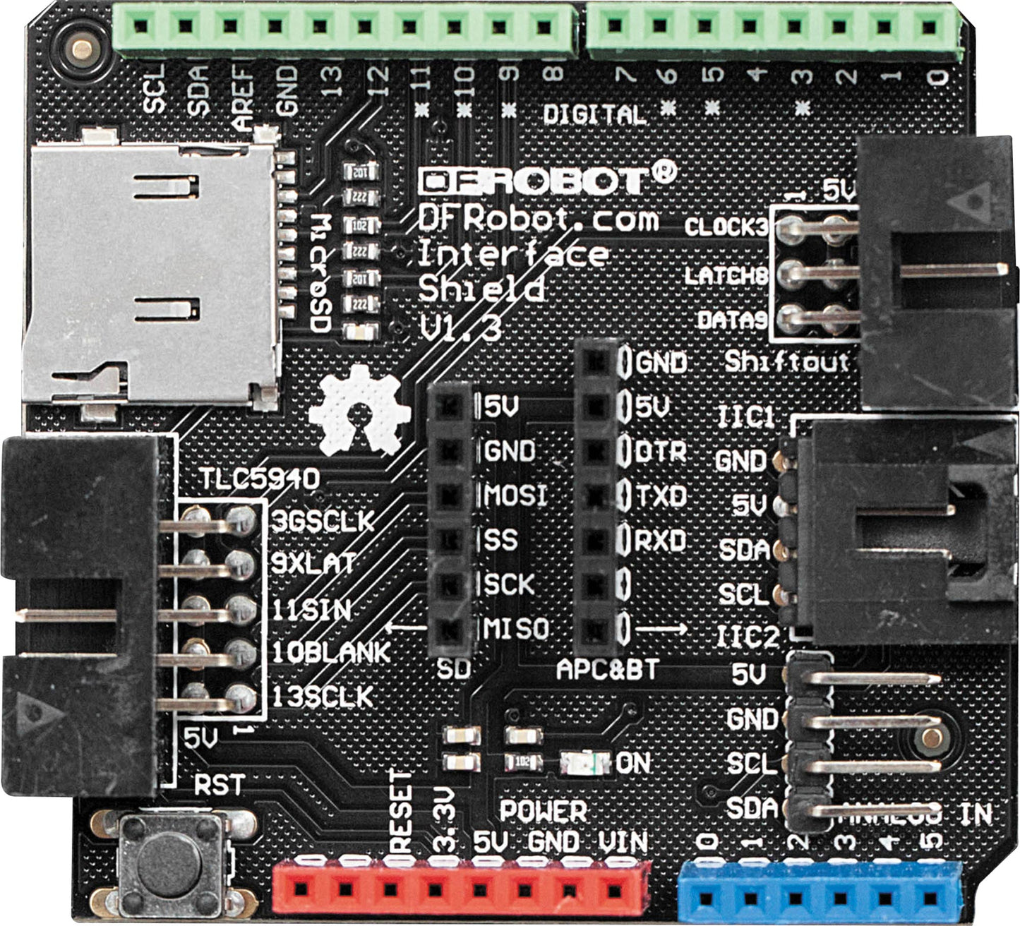 Arduino DFR0074 Arduino Interface Shield Connection Module Z6500