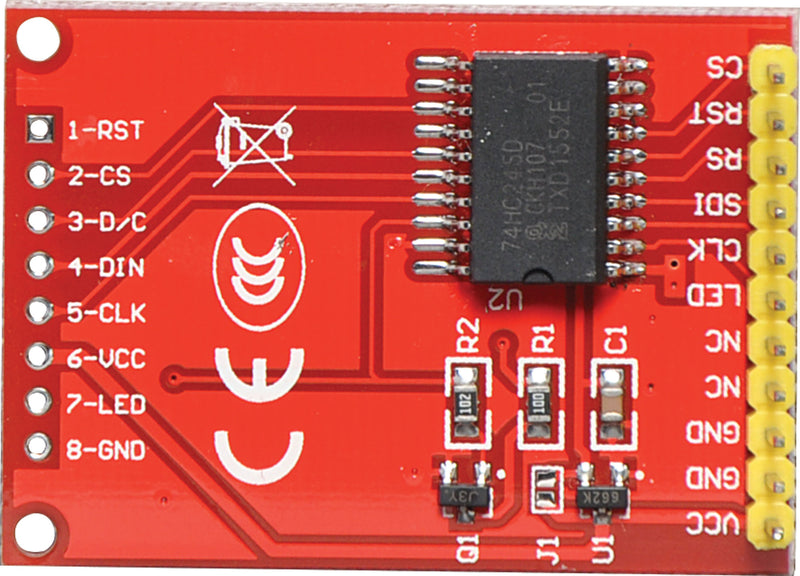 Arduino 128x128 LCD Display Module Z6524A