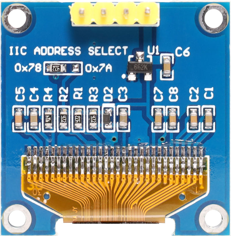 Arduino 128x64 Monochrome 0.96 Inch I2C OLED Display Module Z6525