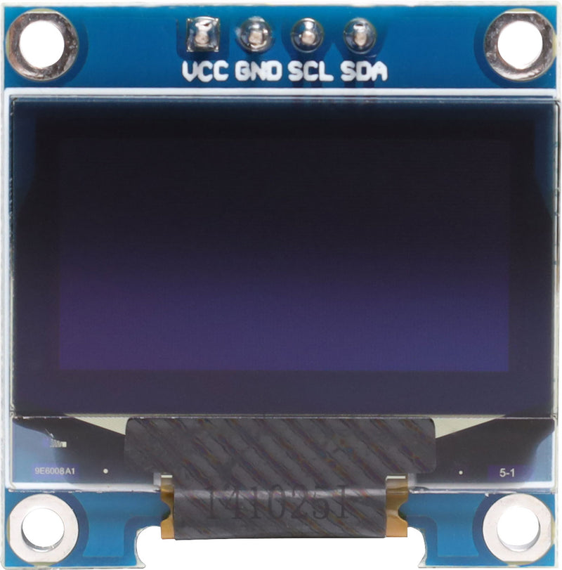 Arduino 128x64 Monochrome 0.96 Inch I2C OLED Display Module Z6525