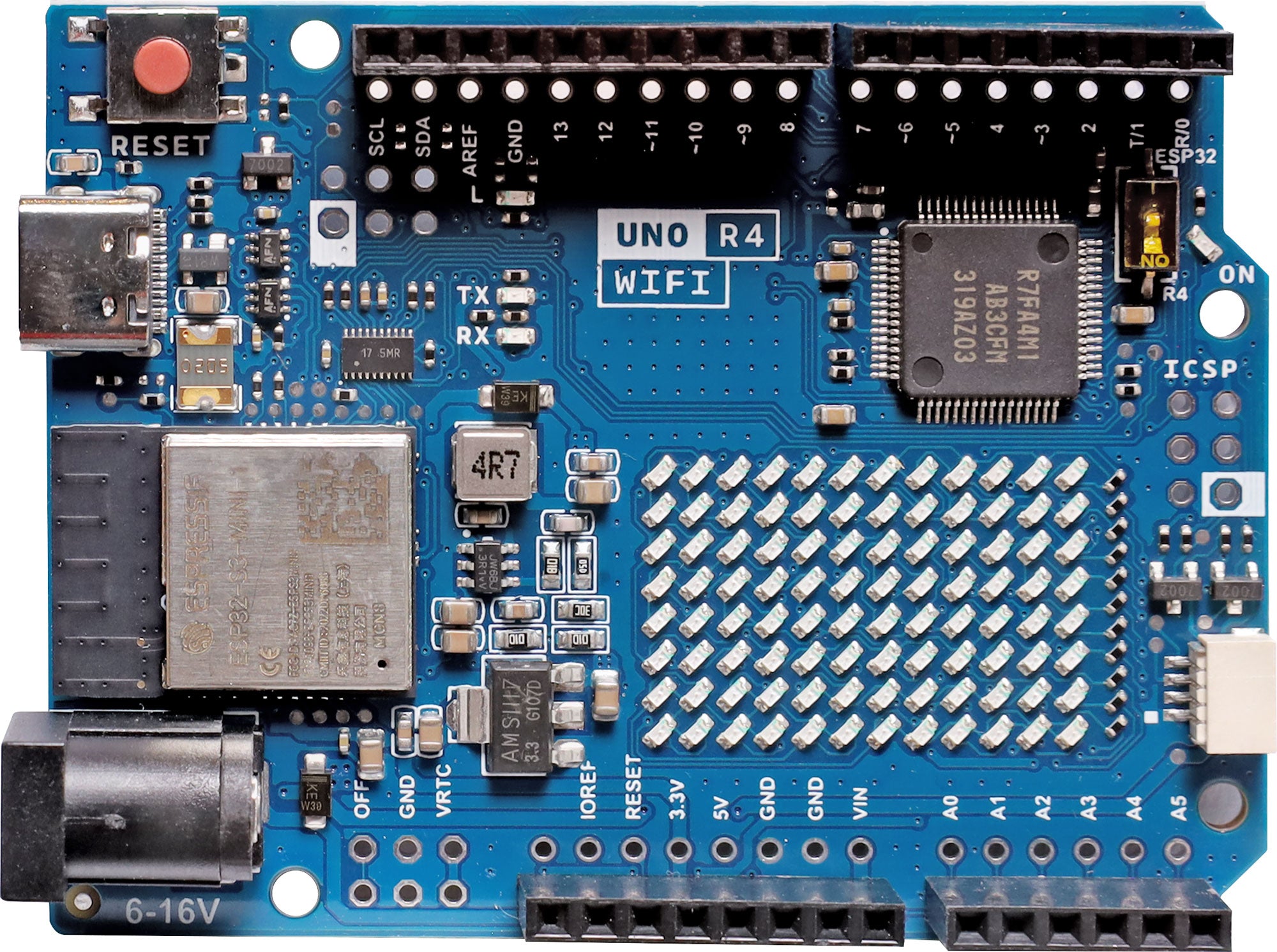 Arduino Funduino UNO R4 Wi-Fi Arduino Compatible Development Board ZW6 ...
