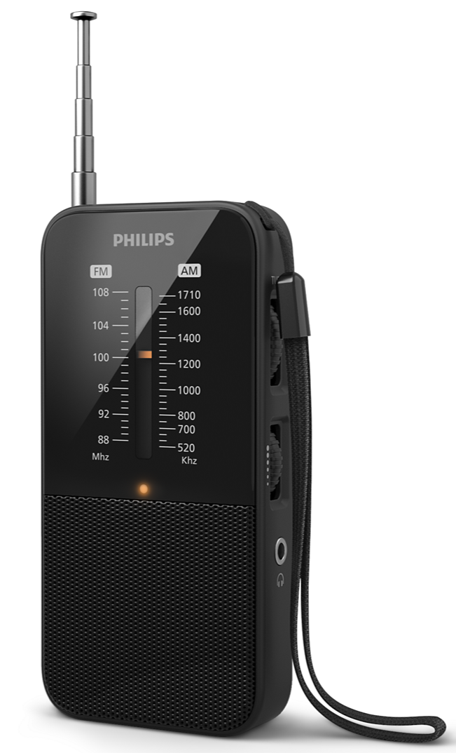 Philips Am/fm Pocket Radio 2x aaa TAR1509