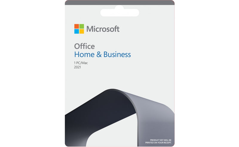 Microsoft Office Home & Business 2021 Medialess 1 License (AUMS131)