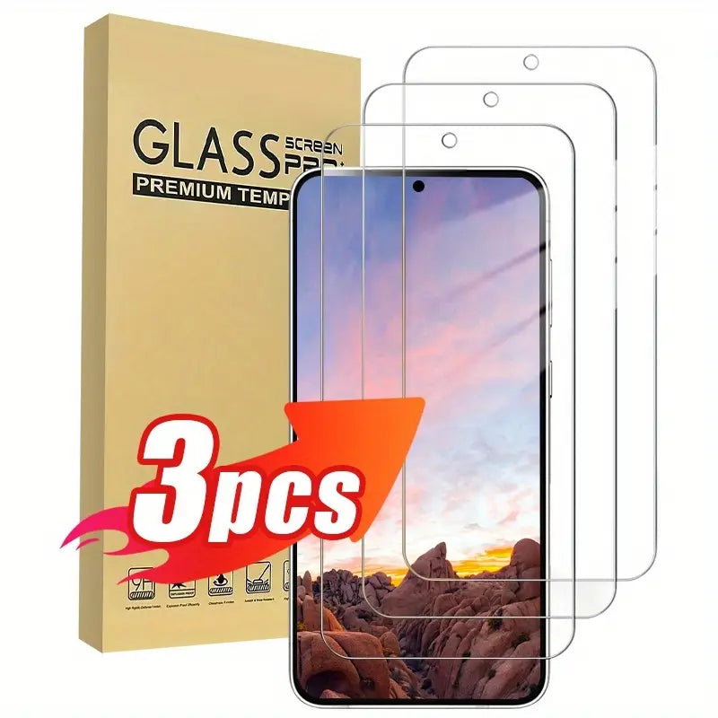 Samsung S24FE 5G Tempered Glass Screen Protector 3pk DG1657265/s24