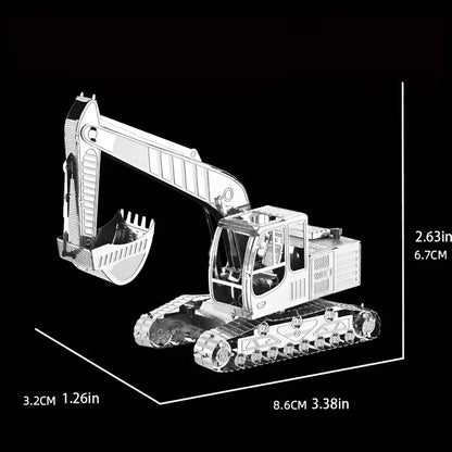 Metal Jigsaw Puzzle 3D Excavator VF7490754