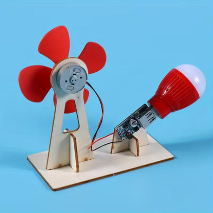 Wooden Kit - 3D Wind Generator QK2119741