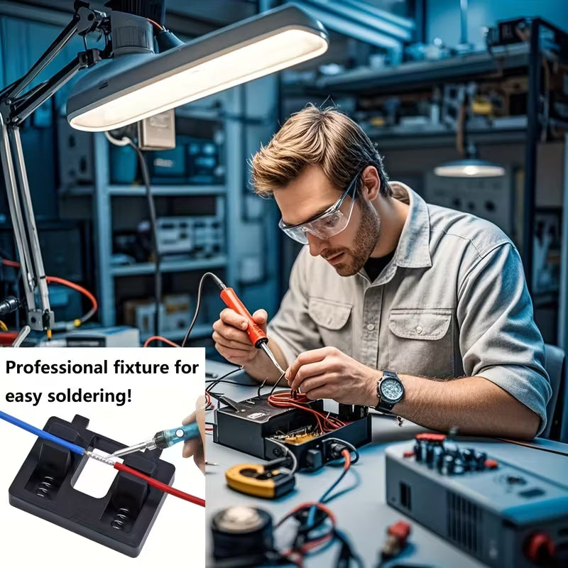 Clamp With Spring-loaded For Wire Soldering CU4567478