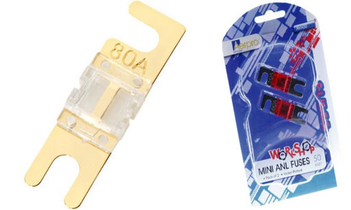 Fuse Mini Anl 80a 2pk AMA80