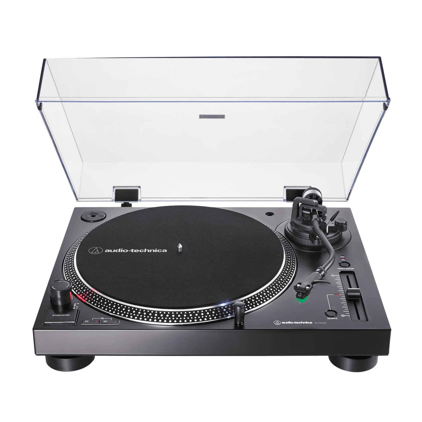 Audio Technica Direct Drive 33/45/78 Rpm Usb Turntable Silver LP120XUSBSV