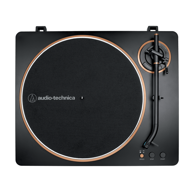 Audio Technica Turntable Full Auto Belt Drive Vm95c Stylus Black Bronze LP70XBZ