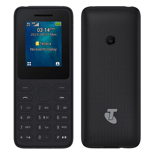 Telstra Prepaid T Lite 4G Blue Tick Black TE059