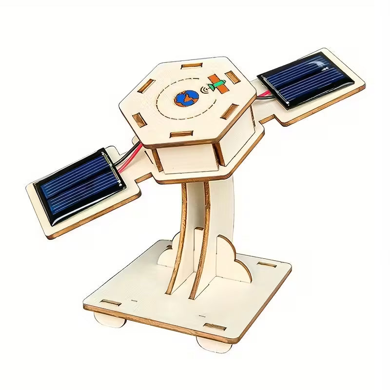 Wooden Kit - 3D Solar Satellite JC2002509