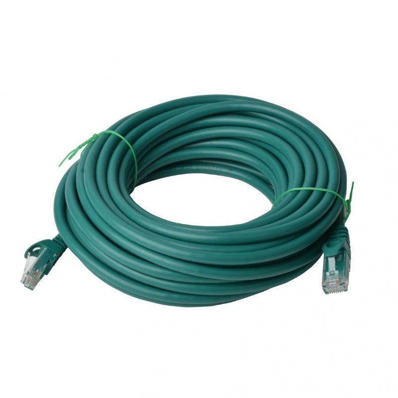 Network Cable Patch Cat6a Green 50m CB8W-PL6A-50GRN