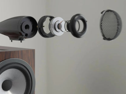 Bowers & Wilkins 705 S3 2-Way Bookshelf Speaker Black Pair 705S3B