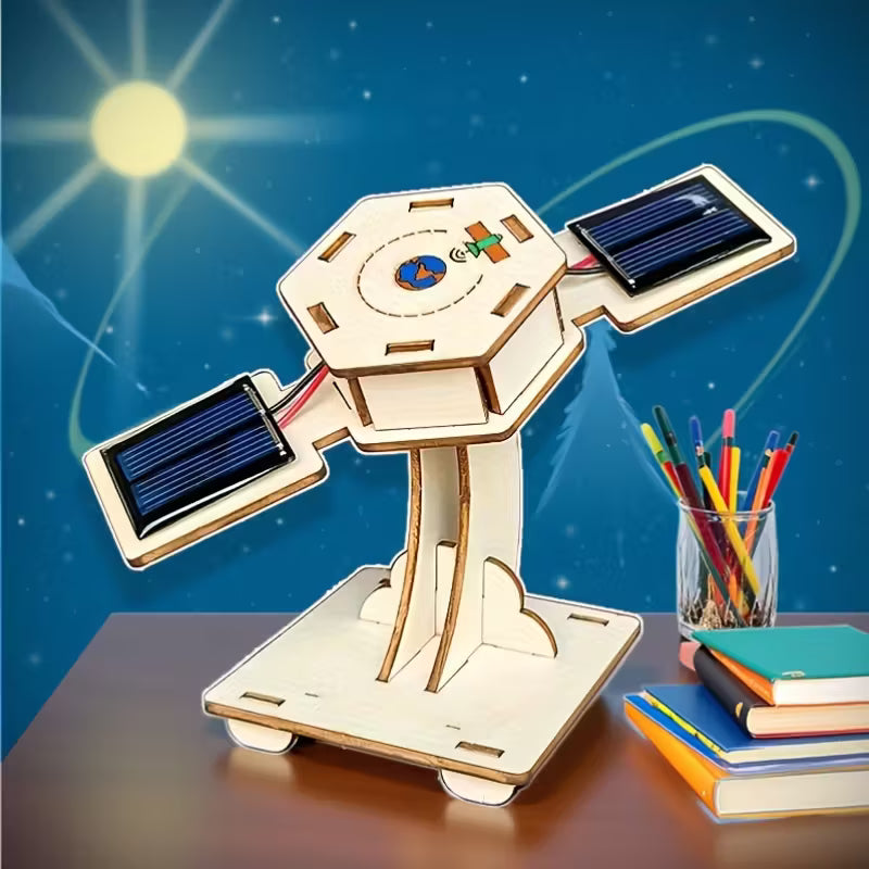 Wooden Kit - 3D Solar Satellite JC2002509