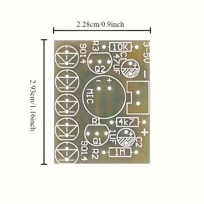 Kit Sound Controlled Led Melody Light Module Usb Power Solder Components TV3039863