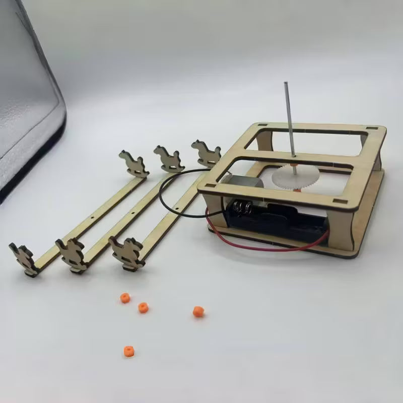 Wooden Kit - 3D Rotating Carousel UF7146597