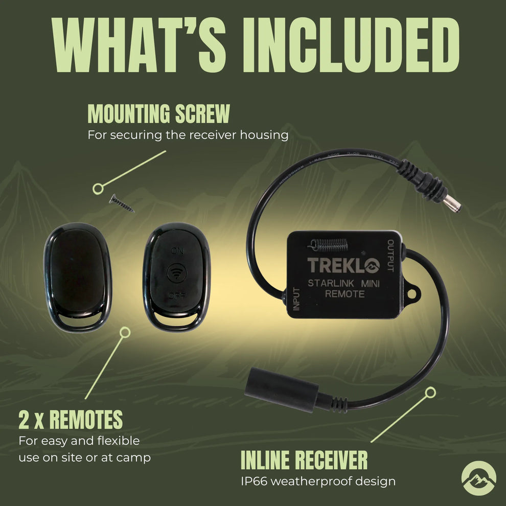 Treklo Inline Remote Control Starlink Mini Source End TREK-S-MINI-REMOTE-1