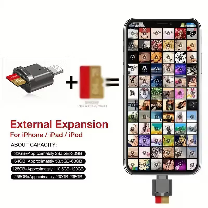 Card Reader Lightning To Micro SD Card Adapter WD5427769