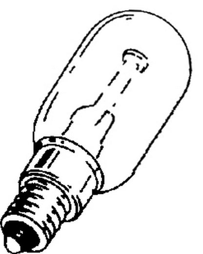 Globe E14 240v 15w CL802