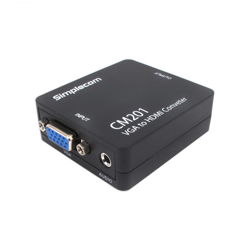 Simplecom Vga To Hdmi 1080p Converter With Audio CBSI-CM201