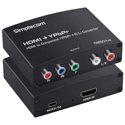 Av Hdmi To Component Video/audio Convertor CM501V2