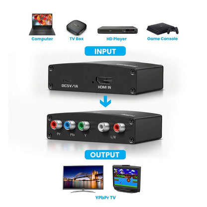 Av Hdmi To Component Video/audio Convertor CM501V2