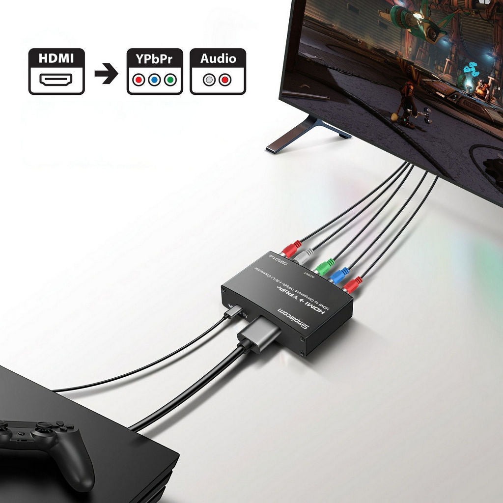 Av Hdmi To Component Video/audio Convertor CM501V2