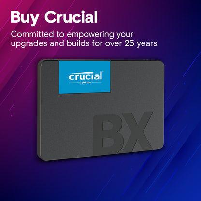 Crucial Crucial BX500 1TB 3D NAND SATA 2.5" 1TB SSD 7mm HBC-BX500-1TB