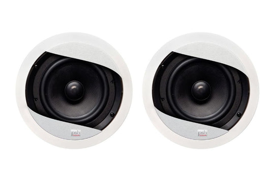 PSB In Ceiling 6.5in 2 Way 75w Coaxial Speakers Pair White CW60R