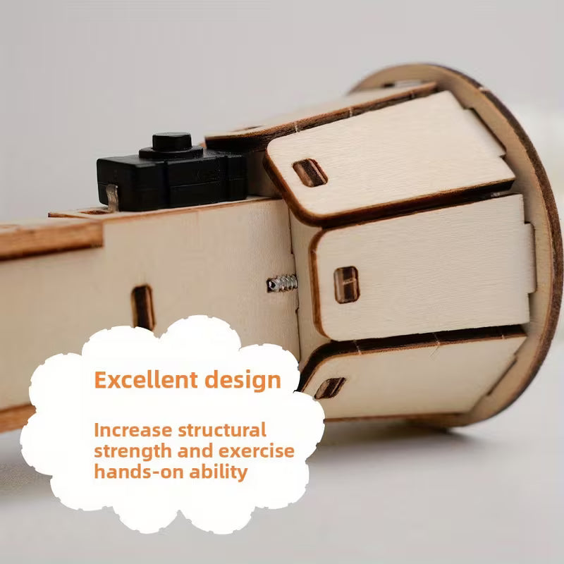 Wooden Kit - 3D Torch Puzzle Battery Powered PK2542866