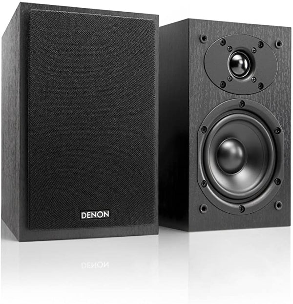Denon SCM-41 2 Way Bookshelf Speakers Black SCM41BKEM