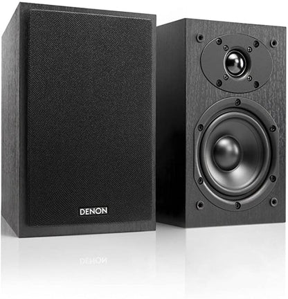 Denon SCM-41 2 Way Bookshelf Speakers Black SCM41BKEM