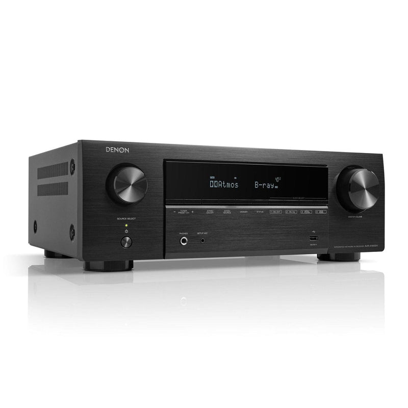 Denon 7.2ch Cinema Receiver HDMI 2.1 8k HEOS AVR-X1800H