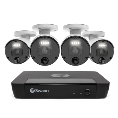 Swann NVR 4K 4cam 8ch Master-series Security System SWNVK-876804-AU