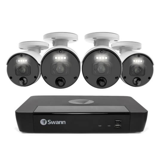 Swann NVR 4K 4cam 8ch Master-series Security System SWNVK-876804-AU