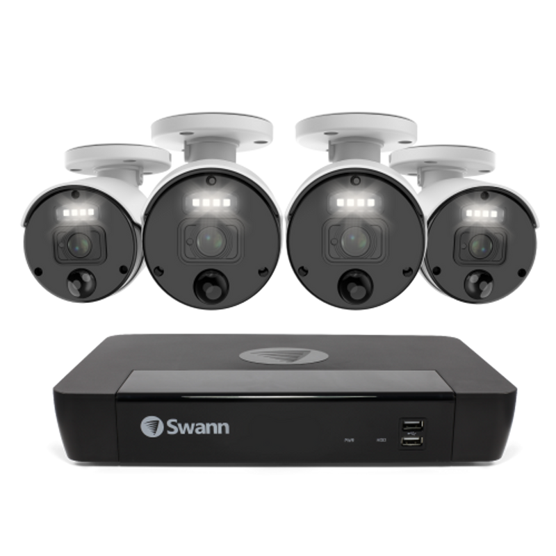 Swann NVR 4K 4cam 8ch Master-series Security System SWNVK-876804-AU