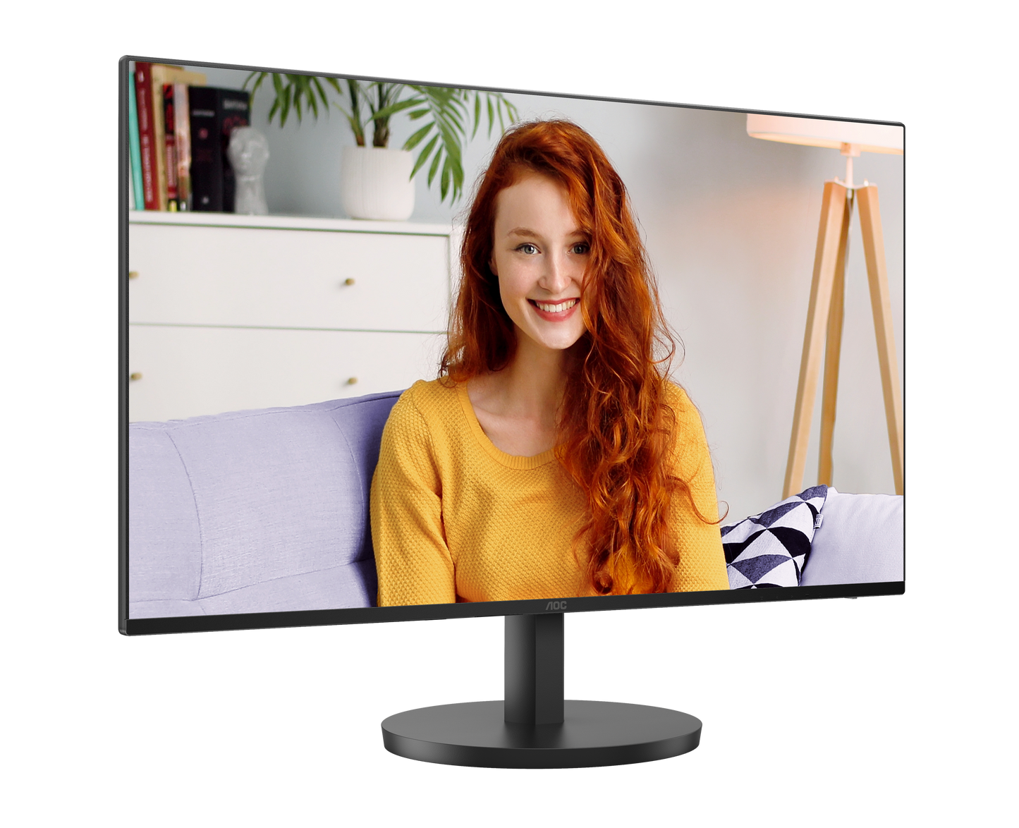 AOC 23.8" IPS 1MS 120HZ 1080P HDMI VGA Speakers Monitor MNAO-24B3HA3