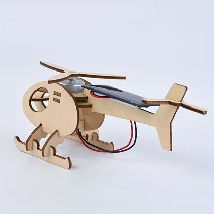 Wooden Kit - 3D Solar Helicopter HR4313478