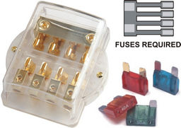 Fuse Holder 4xmaxi Blade Block FDB531