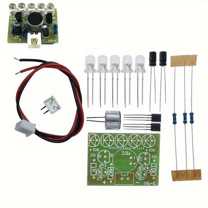 Kit Sound Controlled Led Melody Light Module Usb Power Solder Components TV3039863