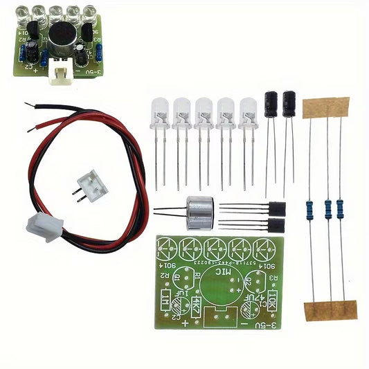 Kit Sound Controlled Led Melody Light Module Usb Power Solder Components TV3039863