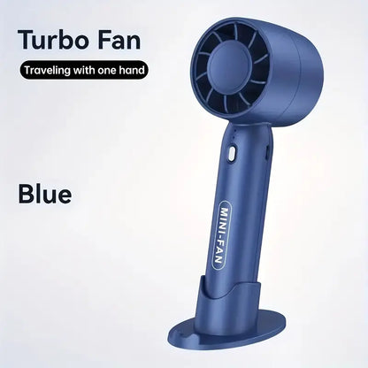 Fan Rechargeable Mini Handheld/desk 3 Speed Blue AF5556223/BL